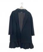 YOKO CHANヨーコチャン）の古着「コート」｜ブラック