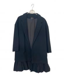 YOKO CHAN（ヨーコチャン）の古着「コート」｜ブラック