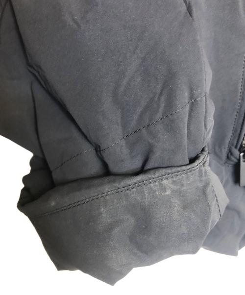 nano・universe（ナノ・ユニバース）nano・universe (ナノ・ユニバース) 「西川ダウン(R)」スポーティースタンドダウン ブラック サイズ:Lの古着・服飾アイテム