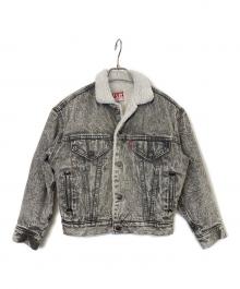 LEVI'S（リーバイス）の古着「裏ボアデニムジャケット」｜ホワイト×グレー