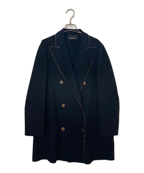 EMPORIO ARMANI（エンポリオアルマーニ）EMPORIO ARMANI (エンポリオアルマーニ) ジャケット ブラック サイズ:40の古着・服飾アイテム