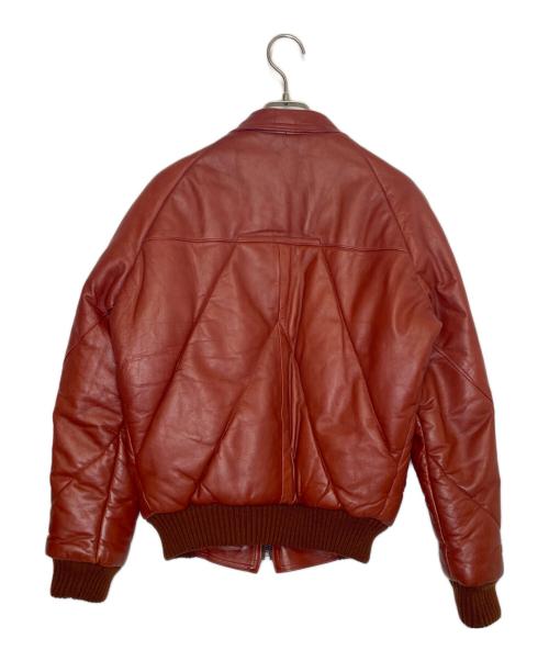 LESUEDE（ルスエード）LESUEDE (ルスエード) LESUEDE ルスエード レザージャケット 本革 ブラウン サイズ:38/97cmの古着・服飾アイテム
