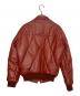 LESUEDE (ルスエード) LESUEDE ルスエード レザージャケット 本革 ブラウン サイズ:38/97cm：7000円
