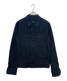 rag&bone（ラグアンドボーン）の古着「ブラックデニムジャケット」｜ブラック