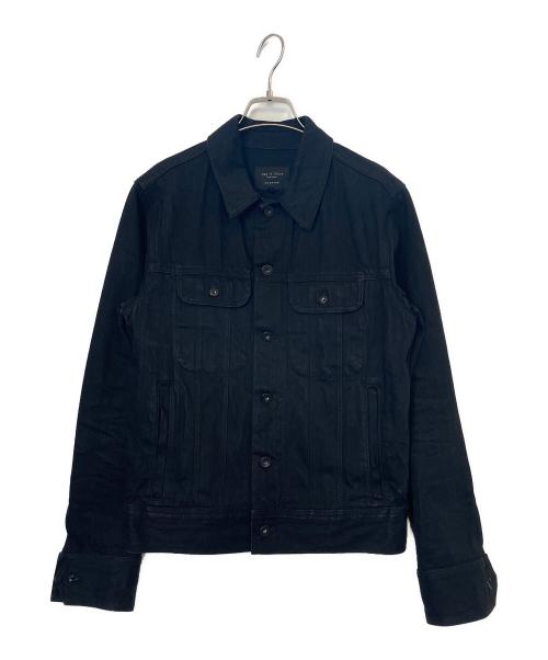 rag&bone（ラグアンドボーン）rag&bone (ラグアンドボーン) ブラックデニムジャケット ブラック サイズ:XSの古着・服飾アイテム
