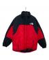 THE NORTH FACE（ザ ノース フェイス）の古着「ダウンジャケット」｜レッド×ブラック