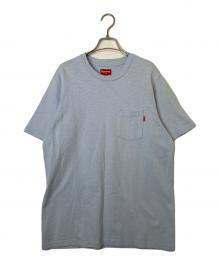 SUPREME（シュプリーム）の古着「ポケットTシャツ」｜スカイブルー