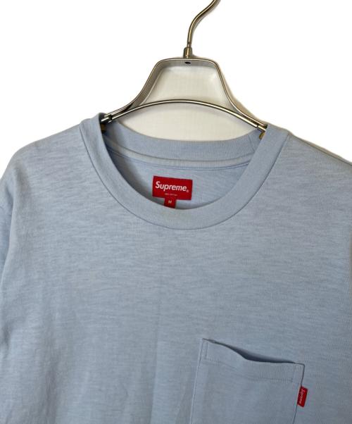 SUPREME（シュプリーム）SUPREME (シュプリーム) ポケットTシャツ スカイブルー サイズ:Mの古着・服飾アイテム