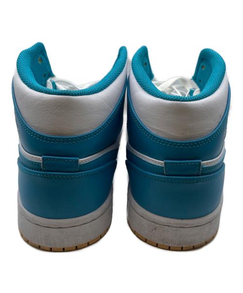 NIKE（ナイキ）NIKE (ナイキ) ハイカットスニーカー ホワイト×スカイブルー サイズ:28.5の古着・服飾アイテム