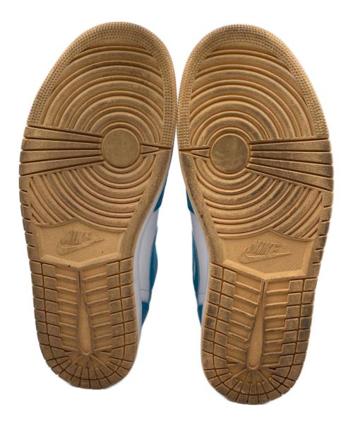 NIKE（ナイキ）NIKE (ナイキ) ハイカットスニーカー ホワイト×スカイブルー サイズ:28.5の古着・服飾アイテム