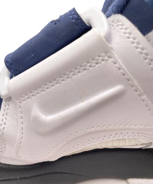 NIKE（ナイキ）NIKE (ナイキ) ミッドカットスニーカー AIR BARRAGE(エアバラージ) MID ホワイト×ネイビー サイズ:27の古着・服飾アイテム