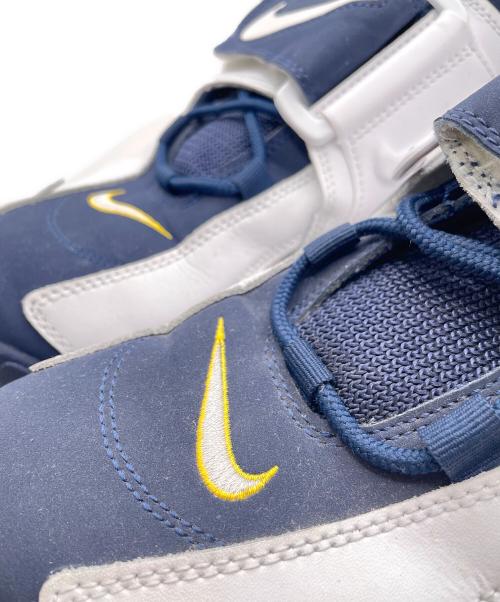NIKE（ナイキ）NIKE (ナイキ) ミッドカットスニーカー AIR BARRAGE(エアバラージ) MID ホワイト×ネイビー サイズ:27の古着・服飾アイテム