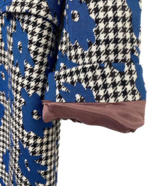 PAUL SMITH（ポールスミス）PAUL SMITH (ポールスミス) コート ブルー×グレー サイズ:40の古着・服飾アイテム