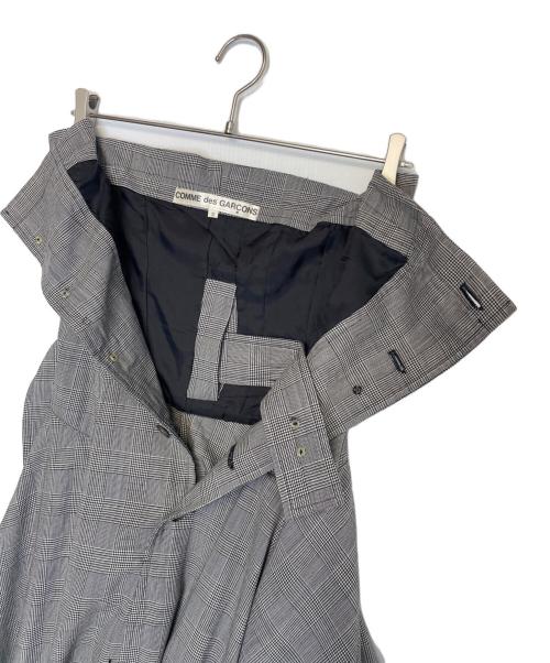 COMME des GARCONS（コムデギャルソン）COMME des GARCONS (コムデギャルソン) COMME des GARCONS コムデギャルソン グレンチェック ワンピース 90年代 グレー サイズ:Sの古着・服飾アイテム