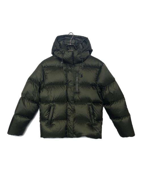 POLO RALPH LAUREN（ポロ・ラルフローレン）POLO RALPH LAUREN (ポロ・ラルフローレン) ダウンジャケット オリーブ サイズ:XS 未使用品の古着・服飾アイテム