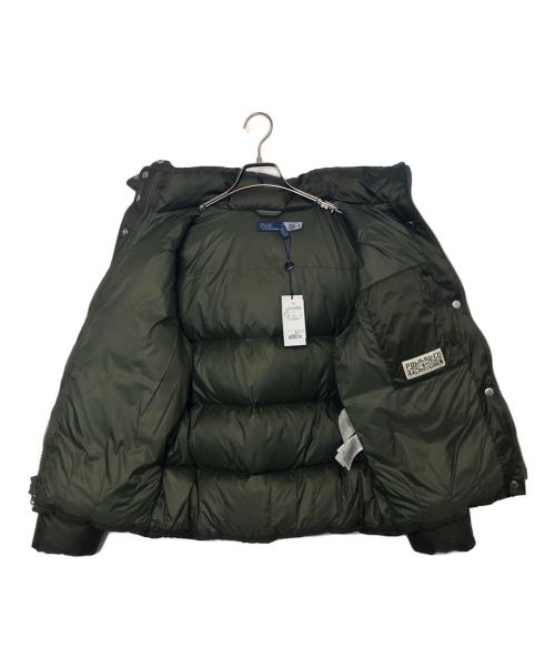 POLO RALPH LAUREN（ポロ・ラルフローレン）POLO RALPH LAUREN (ポロ・ラルフローレン) ダウンジャケット オリーブ サイズ:XS 未使用品の古着・服飾アイテム