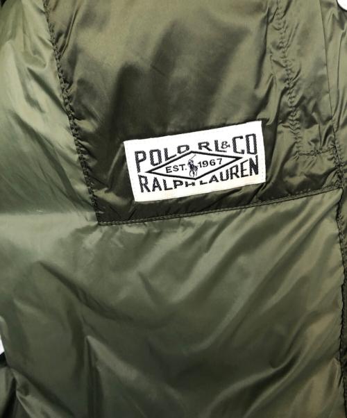 POLO RALPH LAUREN（ポロ・ラルフローレン）POLO RALPH LAUREN (ポロ・ラルフローレン) ダウンジャケット オリーブ サイズ:XS 未使用品の古着・服飾アイテム