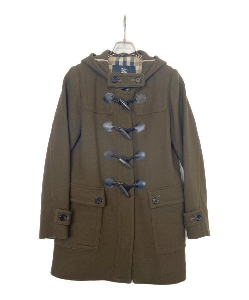BURBERRY LONDON（バーバリーロンドン）BURBERRY LONDON (バーバリーロンドン) ダッフルコート オリーブ サイズ:38の古着・服飾アイテム