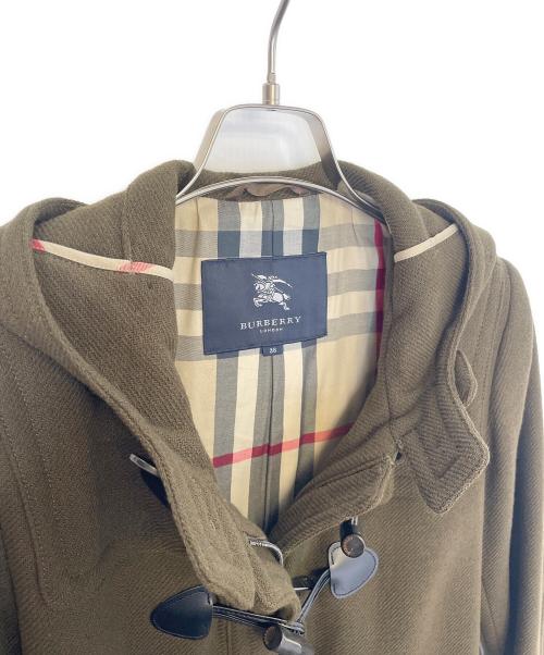 BURBERRY LONDON（バーバリーロンドン）BURBERRY LONDON (バーバリーロンドン) ダッフルコート オリーブ サイズ:38の古着・服飾アイテム