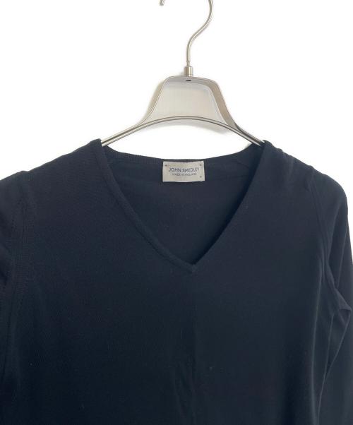 JOHN SMEDLEY（ジョンスメドレー）JOHN SMEDLEY (ジョンスメドレー) 薄手ニット ブラック サイズ:Mの古着・服飾アイテム