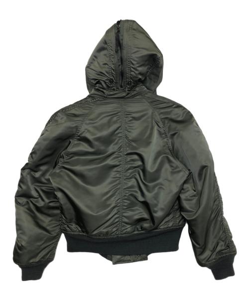 ALPHA INDUSTRIES（アルファインダストリーズ）ALPHA INDUSTRIES (アルファインダストリーズ) フライトジャケット オリーブ サイズ:Sの古着・服飾アイテム