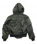 ALPHA INDUSTRIES (アルファインダストリーズ) フライトジャケット オリーブ サイズ:S：10000円