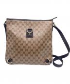 GUCCIグッチ）の古着「ショルダーバッグ」｜ブラウン