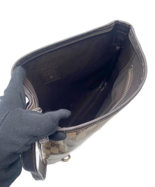 GUCCI（グッチ）GUCCI (グッチ) ショルダーバッグ ブラウンの古着・服飾アイテム