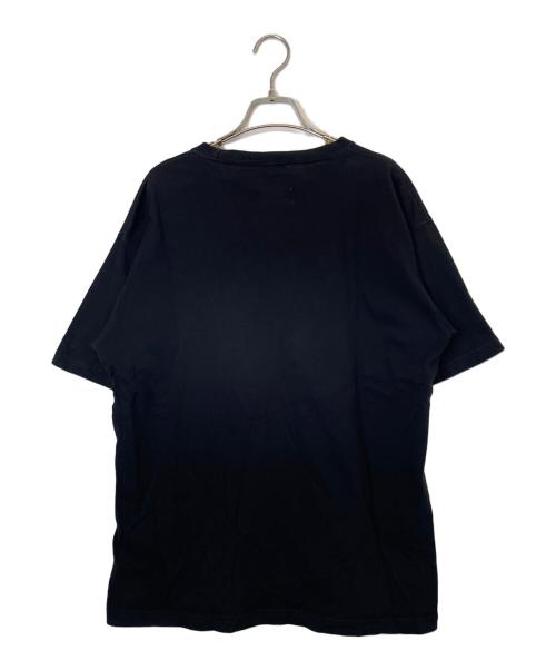 New Era（ニューエラ）New Era (ニューエラ) YOHJI YAMAMOTO (ヨウジヤマモト) NEW ERA × Yohji Yamamotoシグネチャーロゴ Tシャツ ブラック サイズ:Lの古着・服飾アイテム
