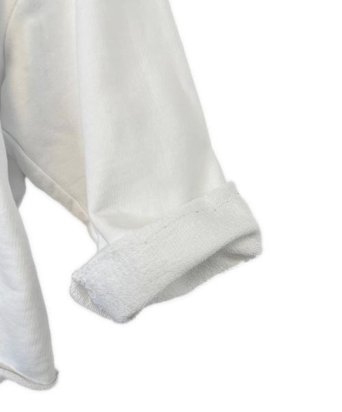 MM6 Maison Margiela（エムエムシックスメゾンマルジェラ）MM6 Maison Margiela (エムエムシックスメゾンマルジェラ) プルオーバーパーカー ホワイト サイズ:14の古着・服飾アイテム