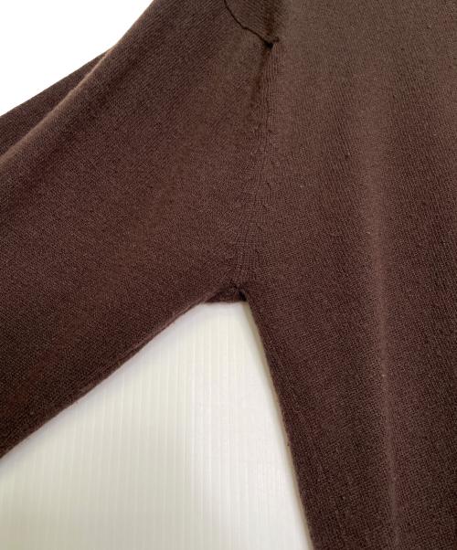 COMME des GARCONS HOMME（コムデギャルソン オム）COMME des GARCONS HOMME (コムデギャルソン オム) COMME des GARCONS HOMME コムデギャルソン オム 80年代 Vネック ニット セーター ブラウン サイズ:不明の古着・服飾アイテム