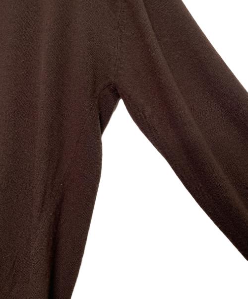 COMME des GARCONS HOMME（コムデギャルソン オム）COMME des GARCONS HOMME (コムデギャルソン オム) COMME des GARCONS HOMME コムデギャルソン オム 80年代 Vネック ニット セーター ブラウン サイズ:不明の古着・服飾アイテム