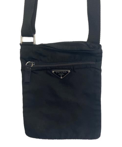 PRADA（プラダ）PRADA (プラダ) ミニショルダーバッグ ブラックの古着・服飾アイテム