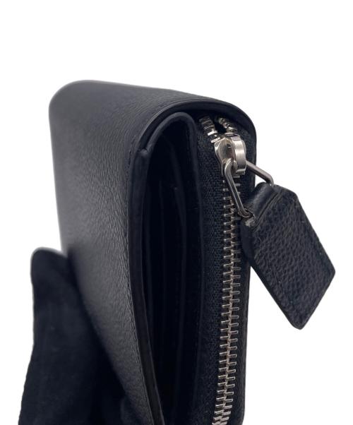 Saint Laurent Paris（サンローランパリ）Saint Laurent Paris (サンローランパリ) 3つ折り財布 ブラックの古着・服飾アイテム