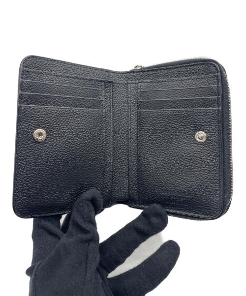 Saint Laurent Paris（サンローランパリ）Saint Laurent Paris (サンローランパリ) 3つ折り財布 ブラックの古着・服飾アイテム