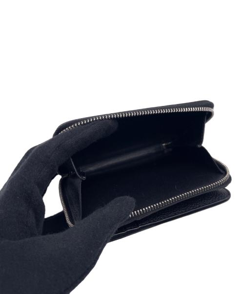 Saint Laurent Paris（サンローランパリ）Saint Laurent Paris (サンローランパリ) 3つ折り財布 ブラックの古着・服飾アイテム