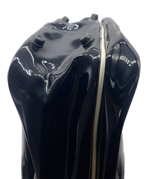 A BATHING APE（ア ベイシング エイプ）A BATHING APE (ア ベイシング エイプ) エナメルバッグ ブラックの古着・服飾アイテム