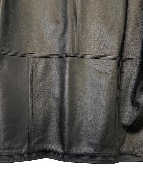 BALMAIN（バルマン）BALMAIN (バルマン) ラムレザージャケット ブラック サイズ:記載不明の古着・服飾アイテム