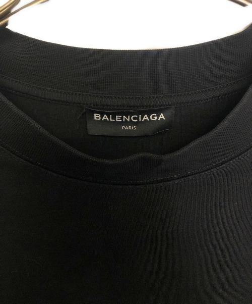 BALENCIAGA（バレンシアガ）BALENCIAGA (バレンシアガ) 半袖カットソー ブラック サイズ:XSの古着・服飾アイテム