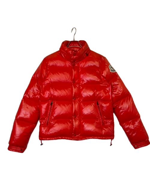 MONCLER（モンクレール）MONCLER (モンクレール) ダウンジャケット レッド サイズ:1の古着・服飾アイテム