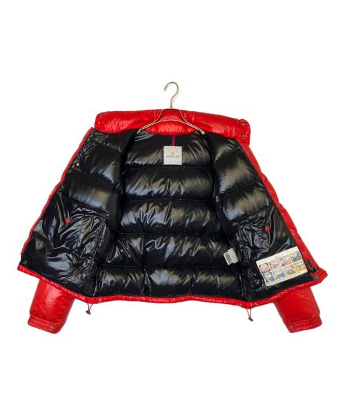 MONCLER（モンクレール）MONCLER (モンクレール) ダウンジャケット レッド サイズ:1の古着・服飾アイテム