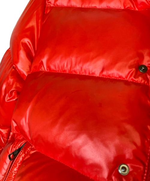 MONCLER（モンクレール）MONCLER (モンクレール) ダウンジャケット レッド サイズ:1の古着・服飾アイテム