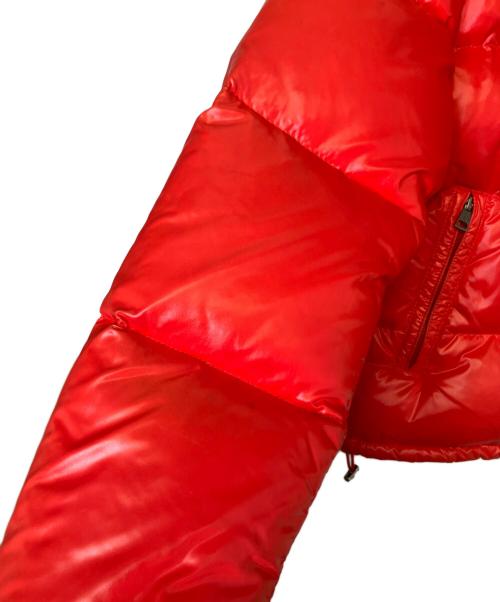 MONCLER（モンクレール）MONCLER (モンクレール) ダウンジャケット レッド サイズ:1の古着・服飾アイテム