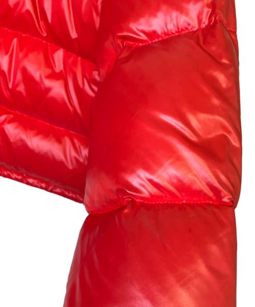 MONCLER（モンクレール）MONCLER (モンクレール) ダウンジャケット レッド サイズ:1の古着・服飾アイテム