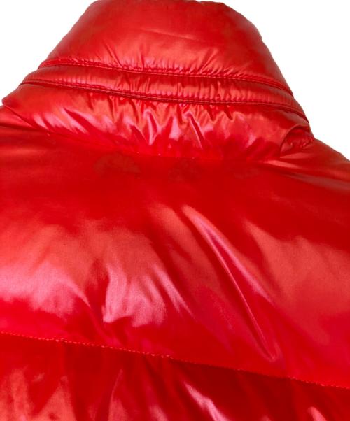 MONCLER（モンクレール）MONCLER (モンクレール) ダウンジャケット レッド サイズ:1の古着・服飾アイテム
