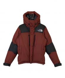 THE NORTH FACE（ザ ノース フェイス）の古着「ダウンジャケット」｜ボルドー×ブラック