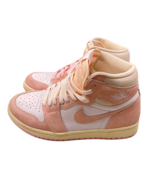 NIKE（ナイキ）NIKE (ナイキ) Air Jordan 1 Retro High OG(エア ジョーダン 1 レトロ) ピンクベージュ サイズ:26㎝の古着・服飾アイテム