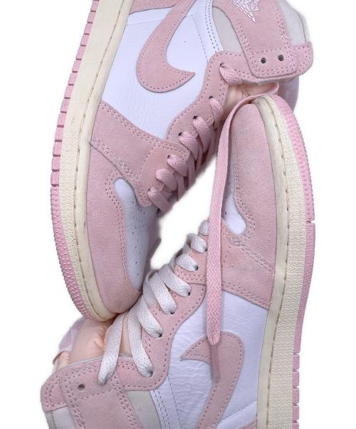 NIKE（ナイキ）NIKE (ナイキ) Air Jordan 1 Retro High OG(エア ジョーダン 1 レトロ) ピンクベージュ サイズ:26㎝の古着・服飾アイテム