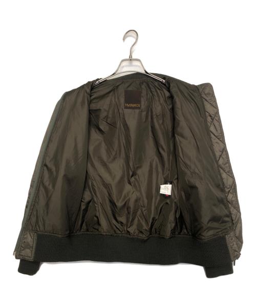 Hysteric Glamour（ヒステリックグラマー）Hysteric Glamour (ヒステリックグラマー) キルティングブルゾン モスグリーン サイズ:FREEの古着・服飾アイテム