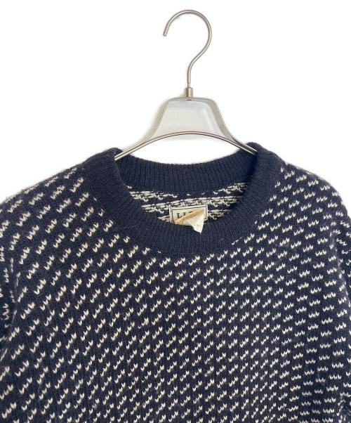 L.L.Bean（エルエルビーン）L.L.Bean (エルエルビーン) 厚手ニット ネイビー サイズ:Mの古着・服飾アイテム